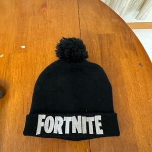 FORTNITE acrylic knit pompom hat one size fits most
